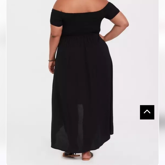 #028 Torrid 2 Off-Shoulder Dress - Picture 3 of 7